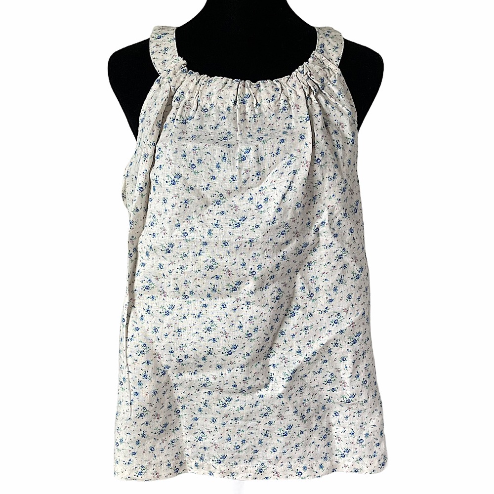 NEW Rachel Zoe Linen Ruffle Top